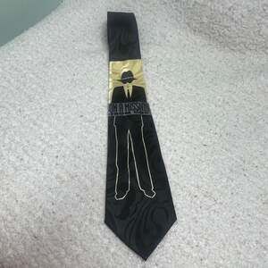 Blues Brothers Mens Neck Tie Movie Mission God Jake Elwood Black Necktie